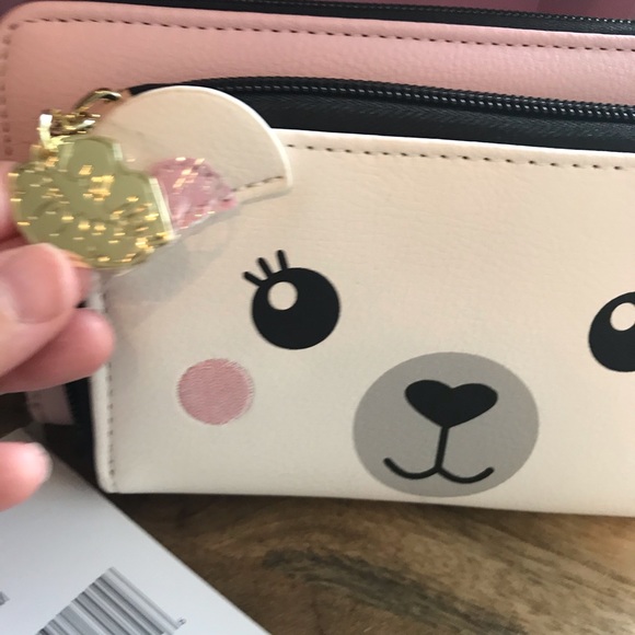 Betsey Johnson Bear 🐻 Wallet in Gift Box - Picture 2 of 8